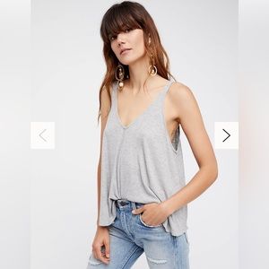 Intimately by Free People Dani Tank, periwinkle, Size M